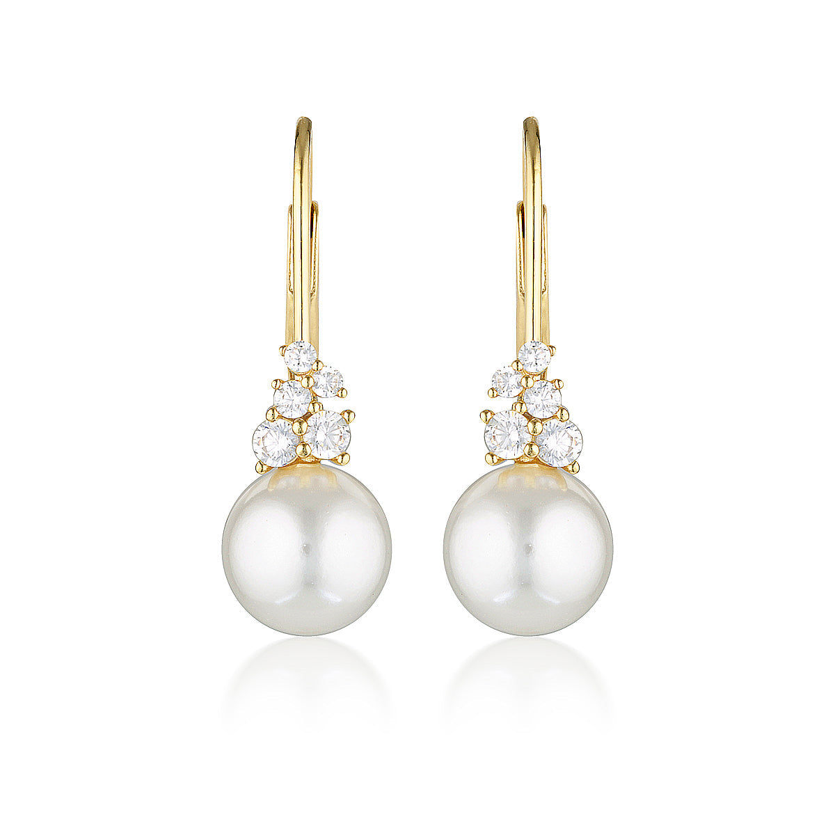 Georgini Red Carpet Govenors Earrings Gold