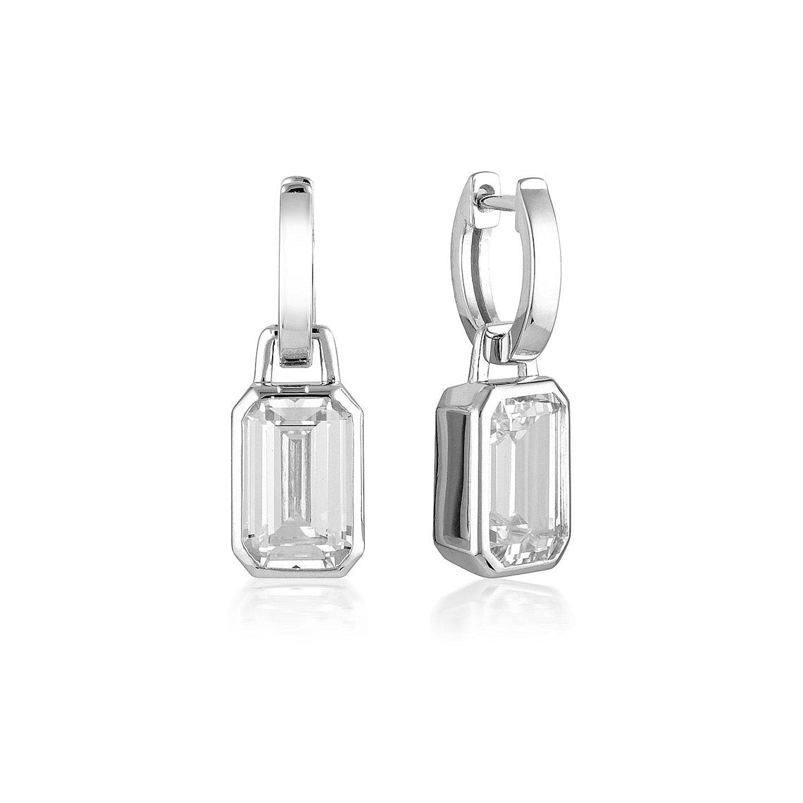 Luxe Sontuosa Earrings Silver