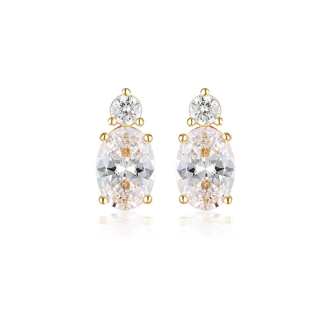 Aurora Australis Earrings Gold