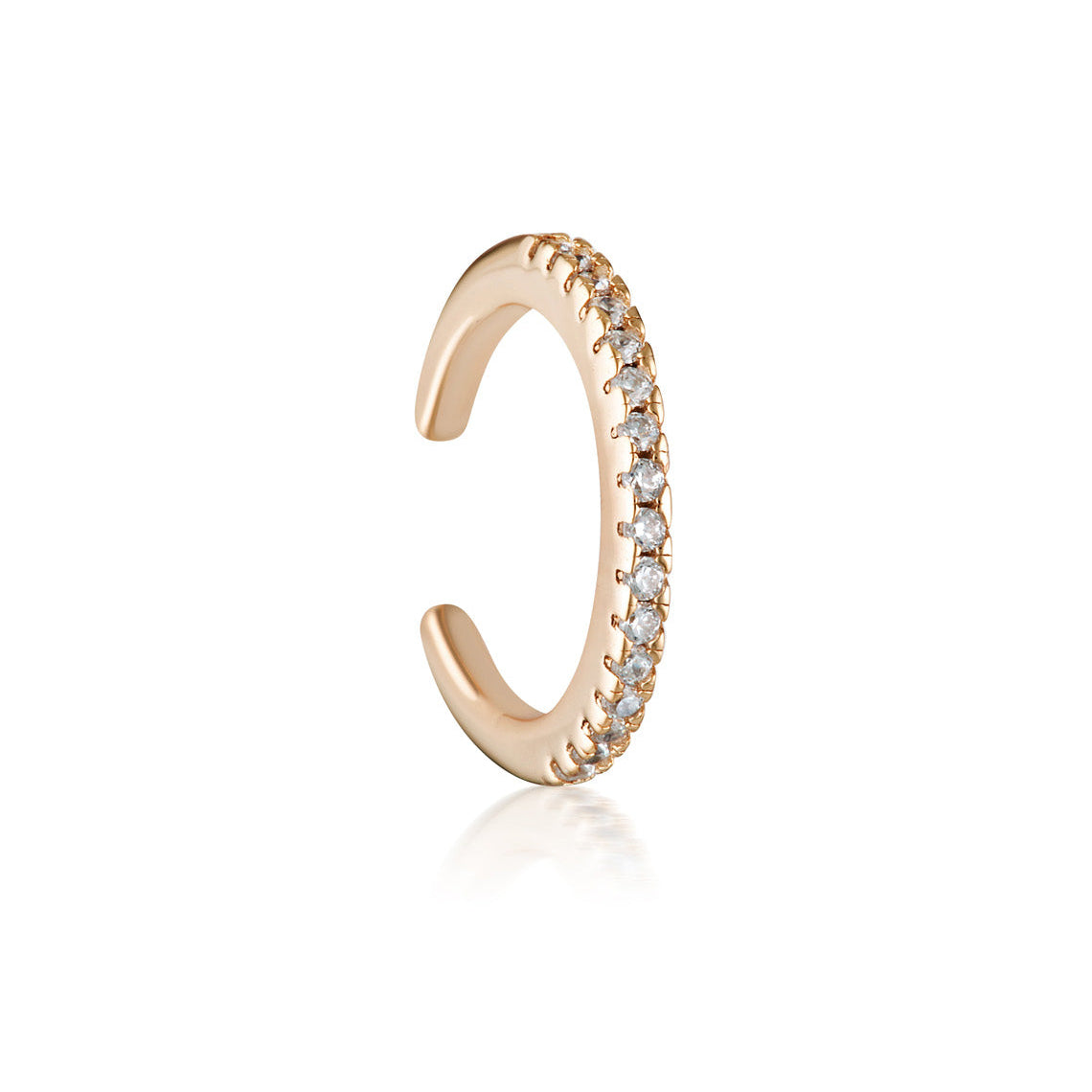 Signature Thin Ear Cuff Rose Gold