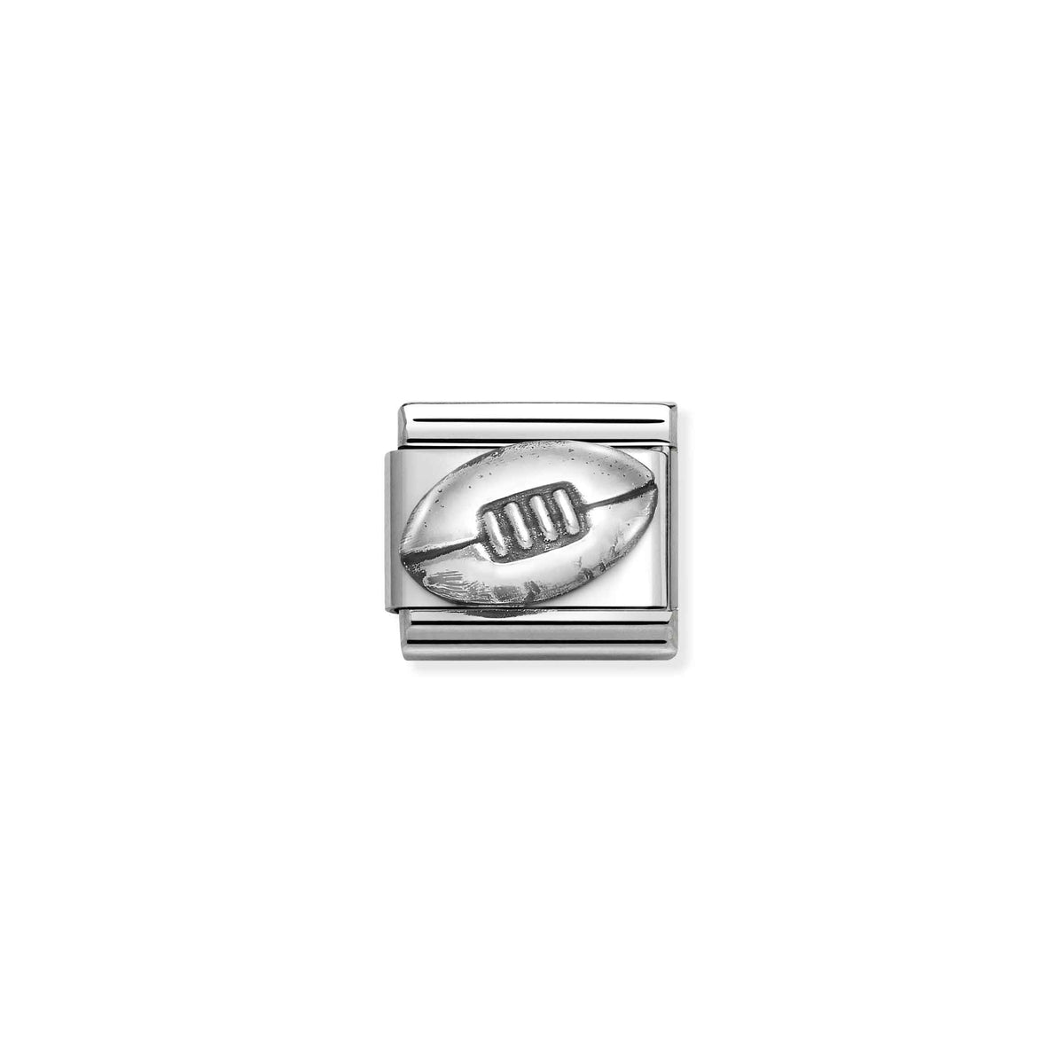 NOMINATION Composable Classic Link 330101/72 Rugby Football in 925 Silver
