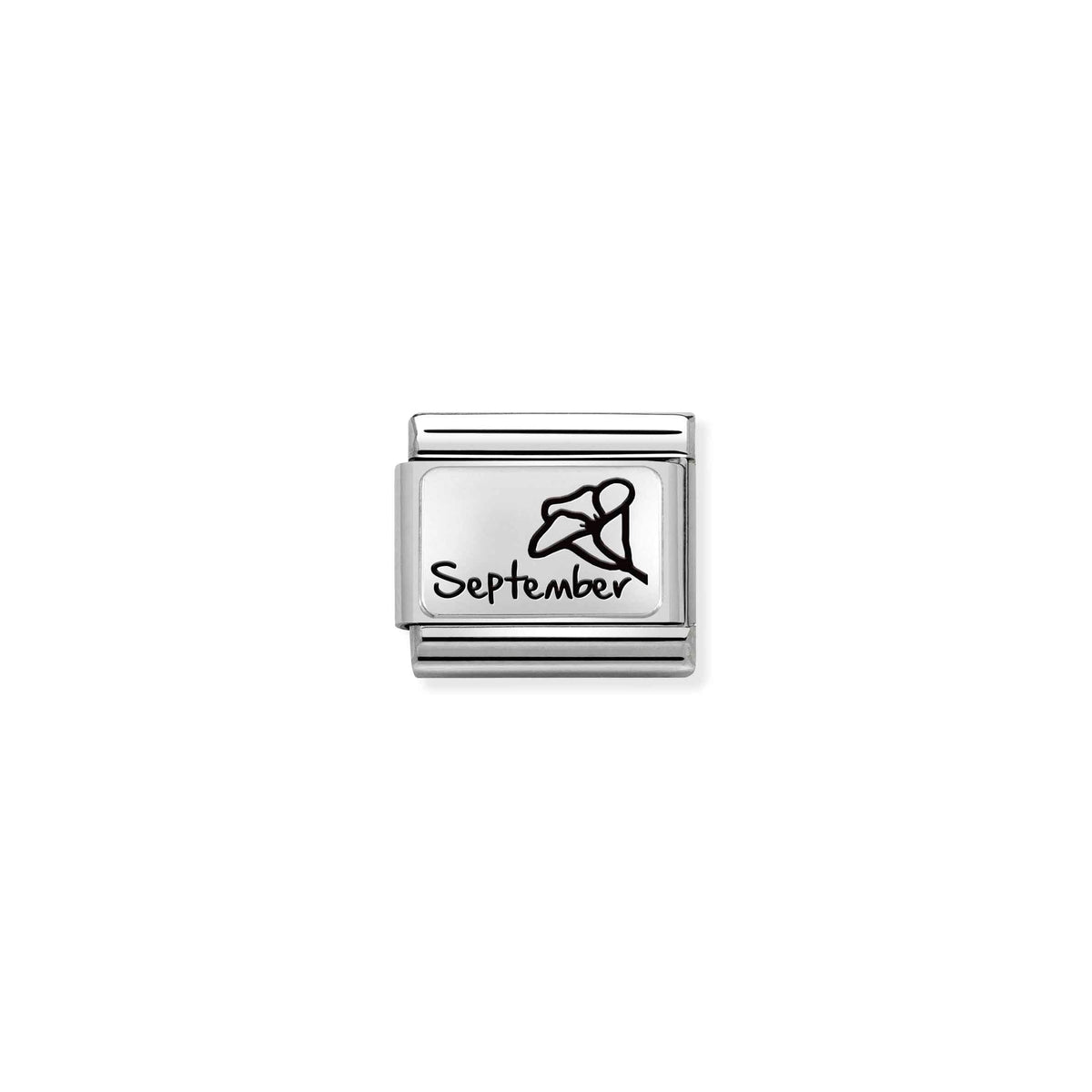 NOMINATION Composable Classic Link 330112/21 September Flower in 925 Silver