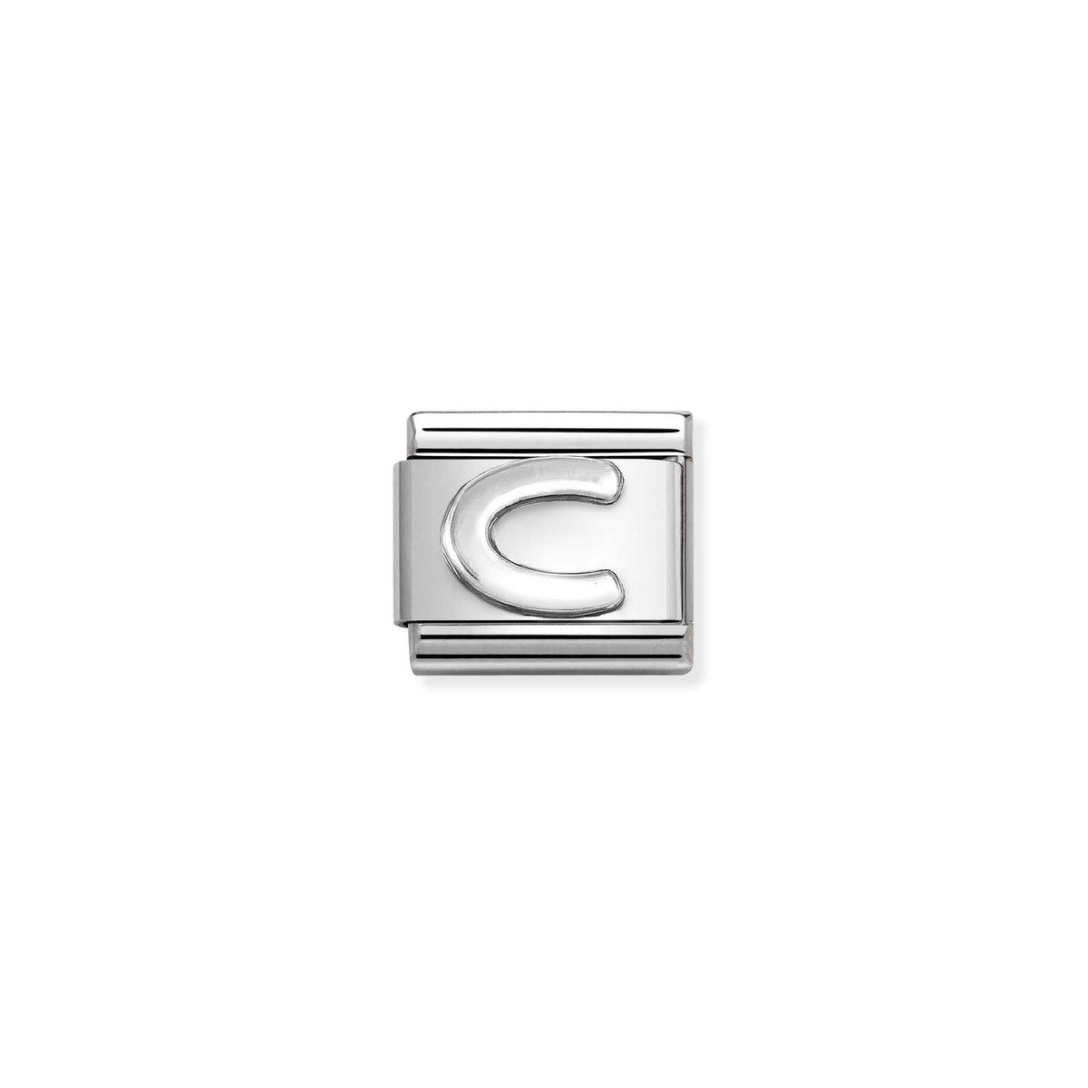 NOMINATION Composable Classic Link 330113/03 Letter C in 925 Silver