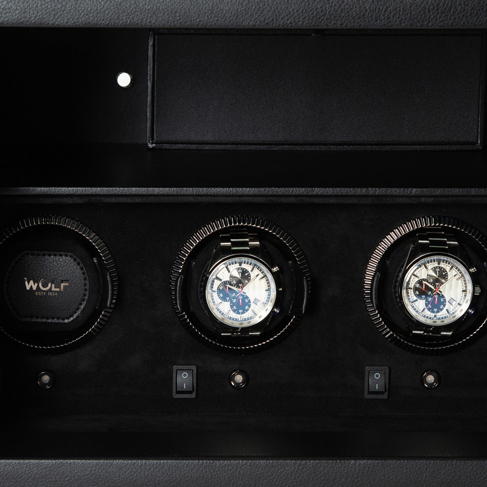 Wolf The Den 4 Piece Safe Black