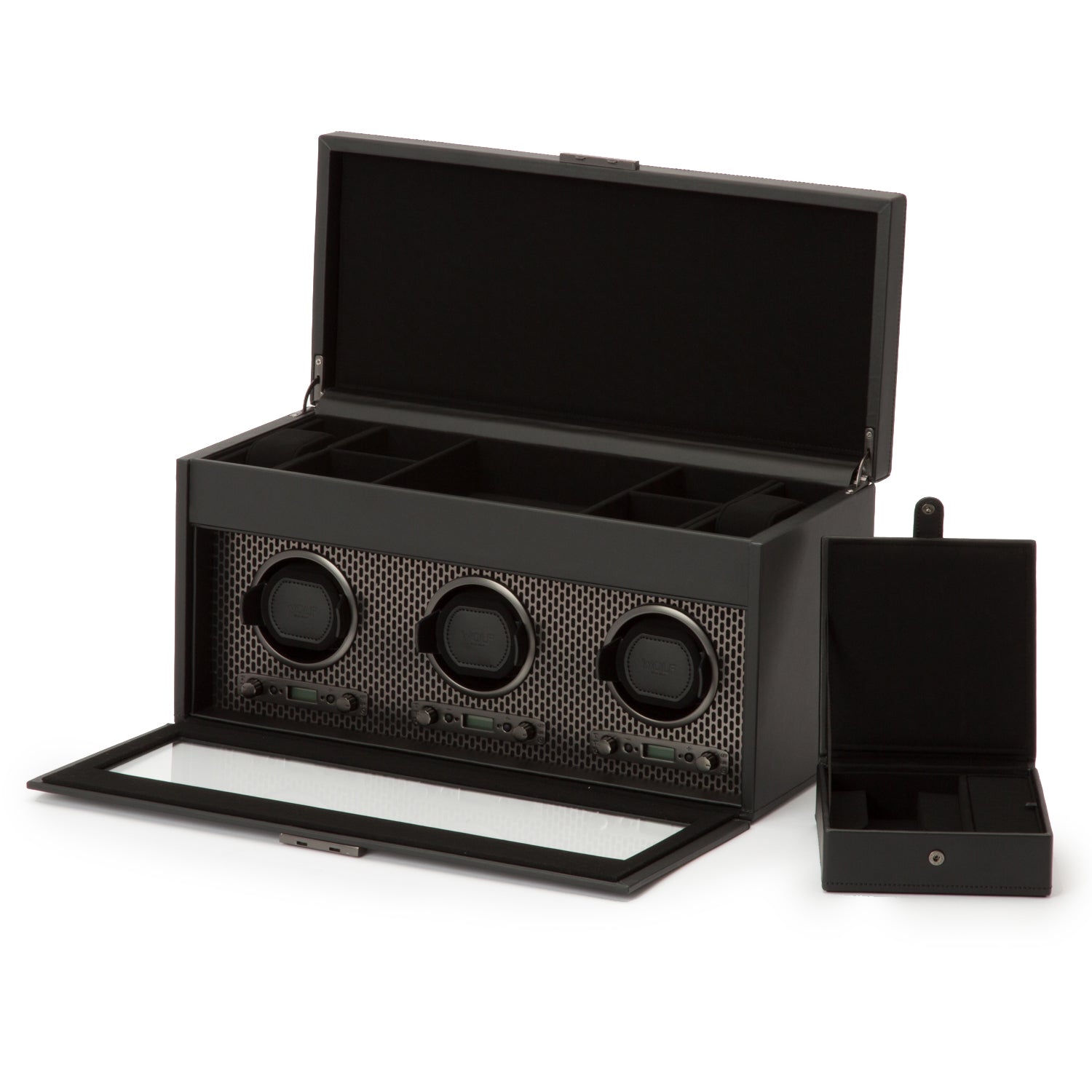 Wolf Axis Triple Winder with Storage Powder-coated