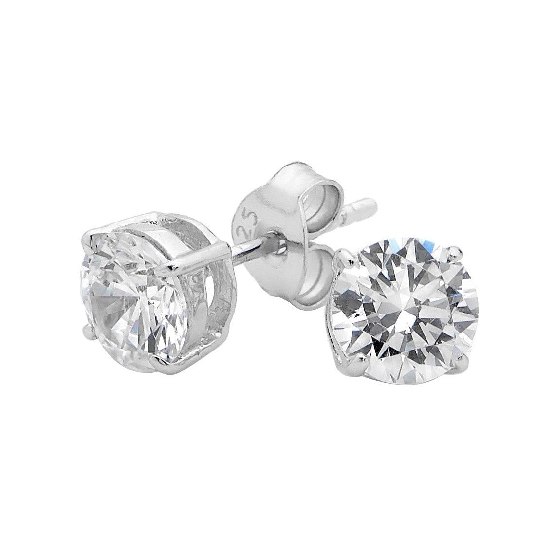 Brilliant Stud Earring 6mm