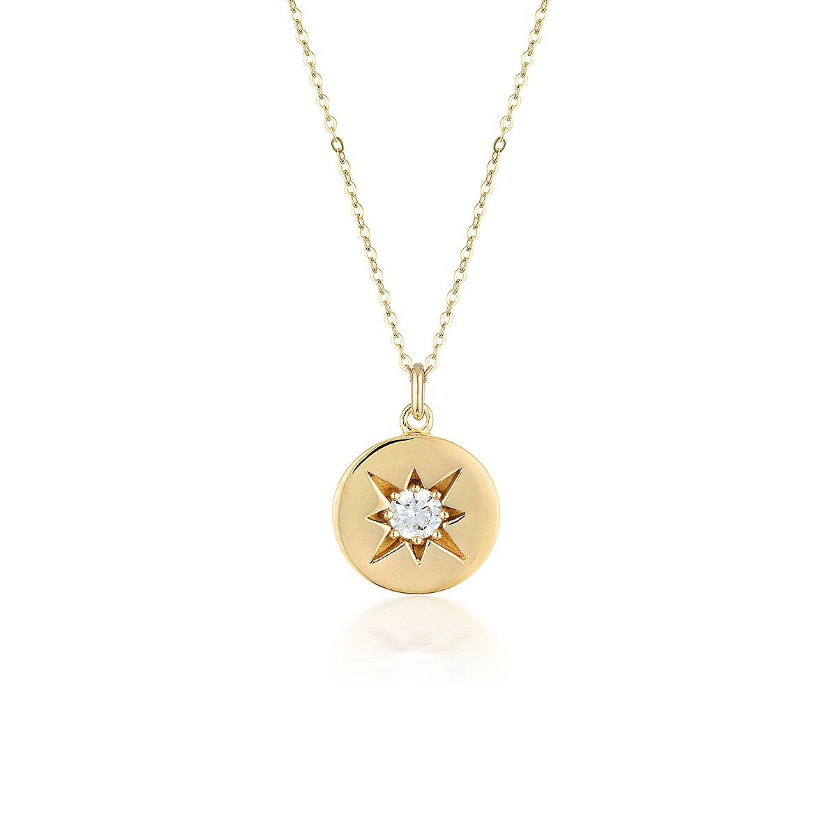 Stellar Lights Gold Pendant