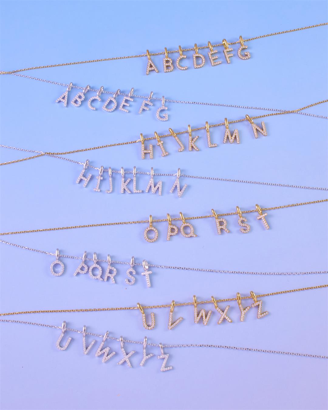 Ania Haie Silver Letter Z Initial Necklace