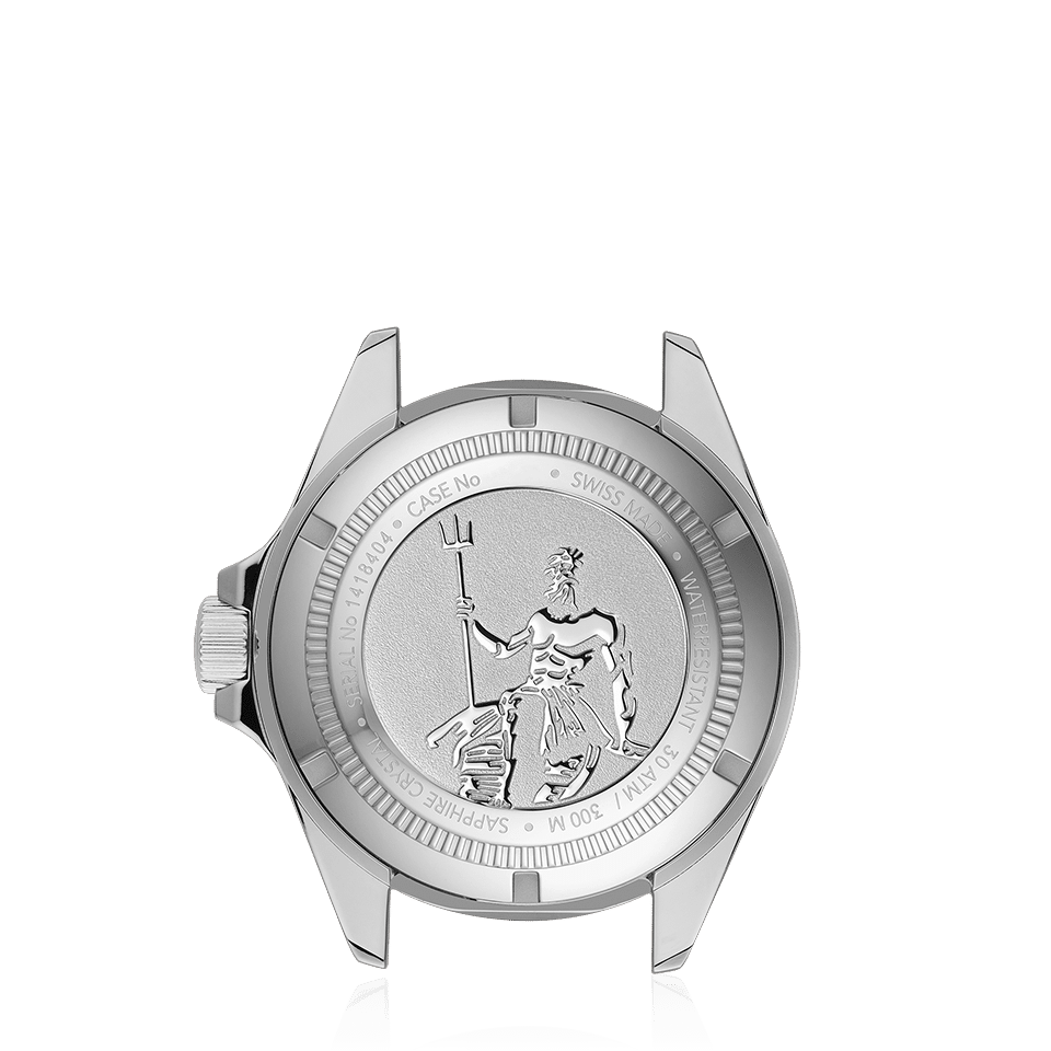 Edox Neptunian Grande Reserve Date Automatic Black