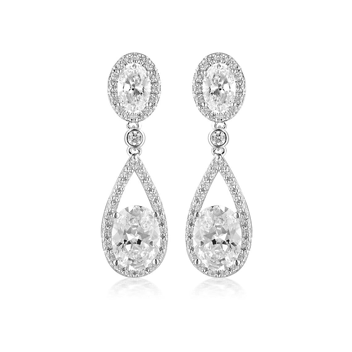Aurora Radience Earrings Silver