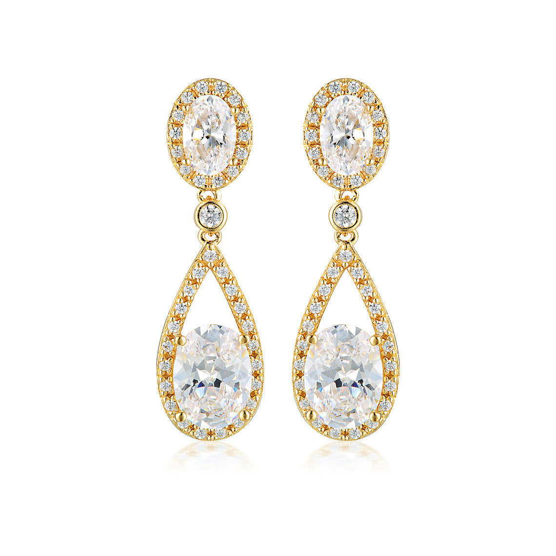 Aurora Radience Earrings Gold