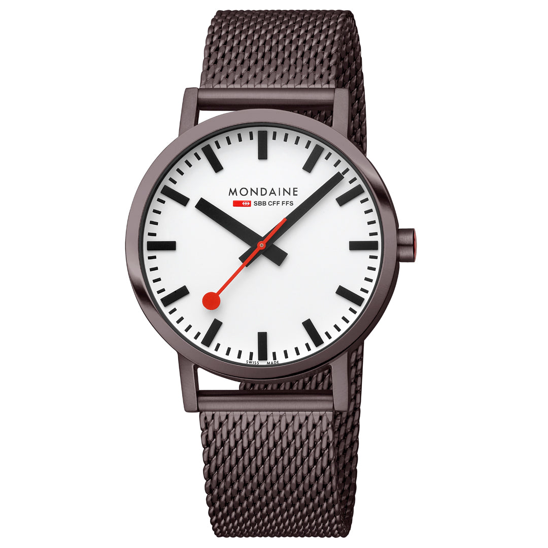 Mondaine Classic Mesh Brown 40mm - A660.30360.1BSBZ