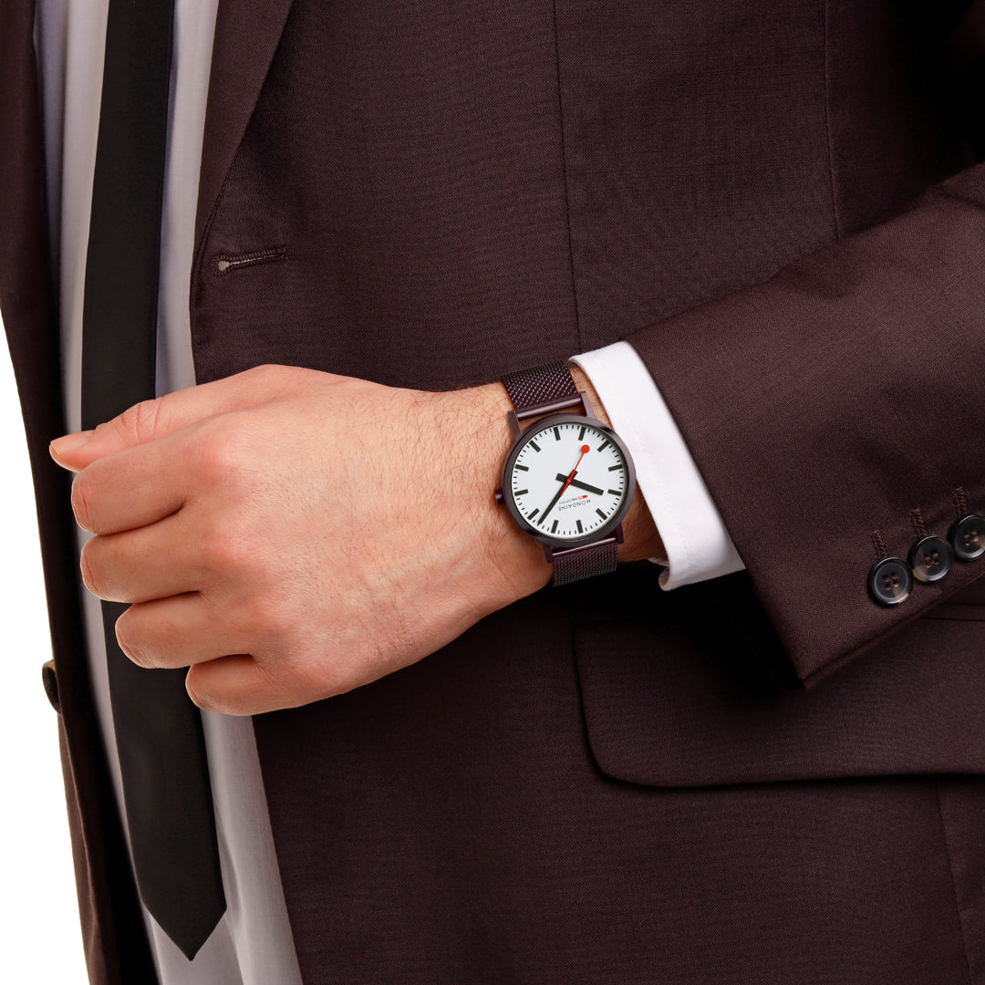 Mondaine Classic Mesh Brown 40mm - A660.30360.1BSBZ