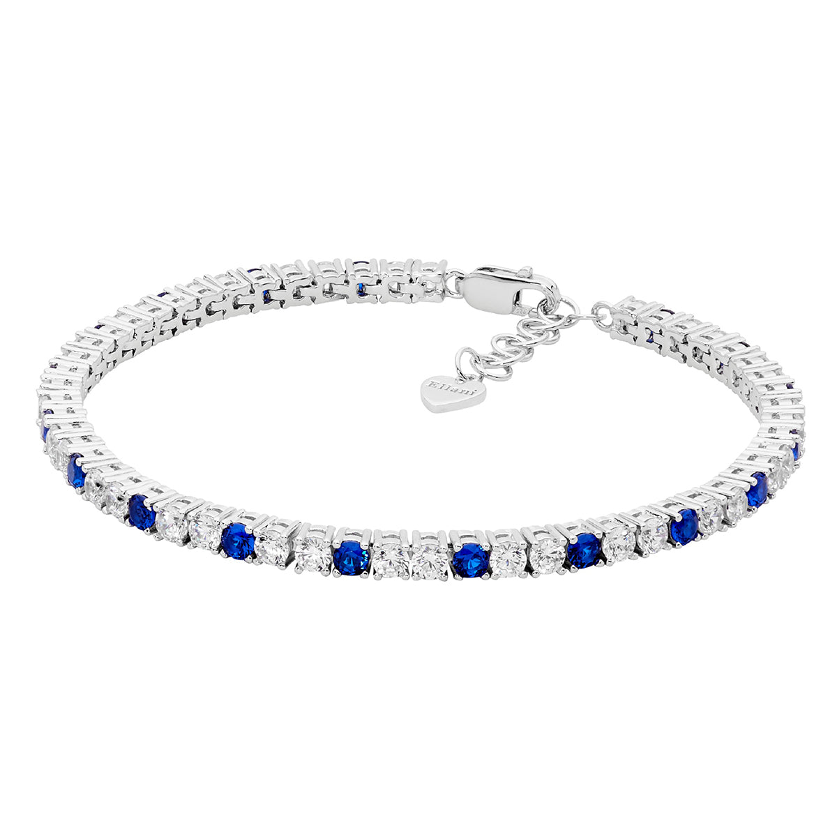Sterling Silver Cubic Zirconia Tennis Bracelet