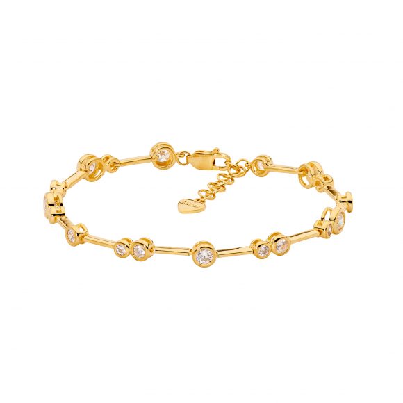 Sterling Silver Cubic Zirconia Bracelet