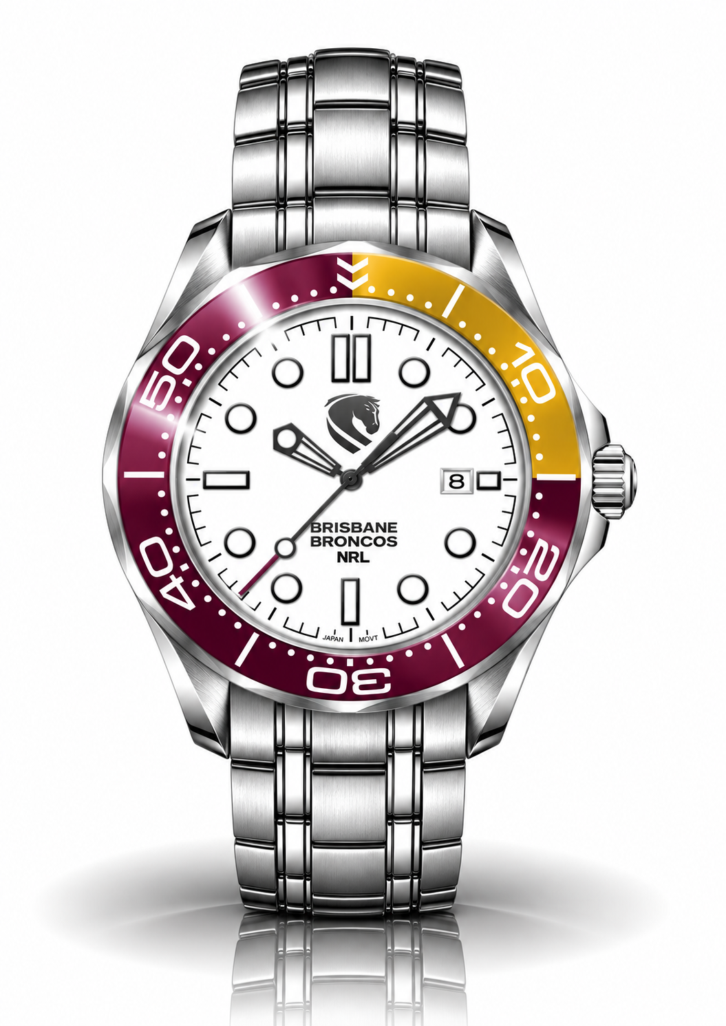 Brisbane Broncos MatchTimer Away Series — Official NRL Licensed Watch