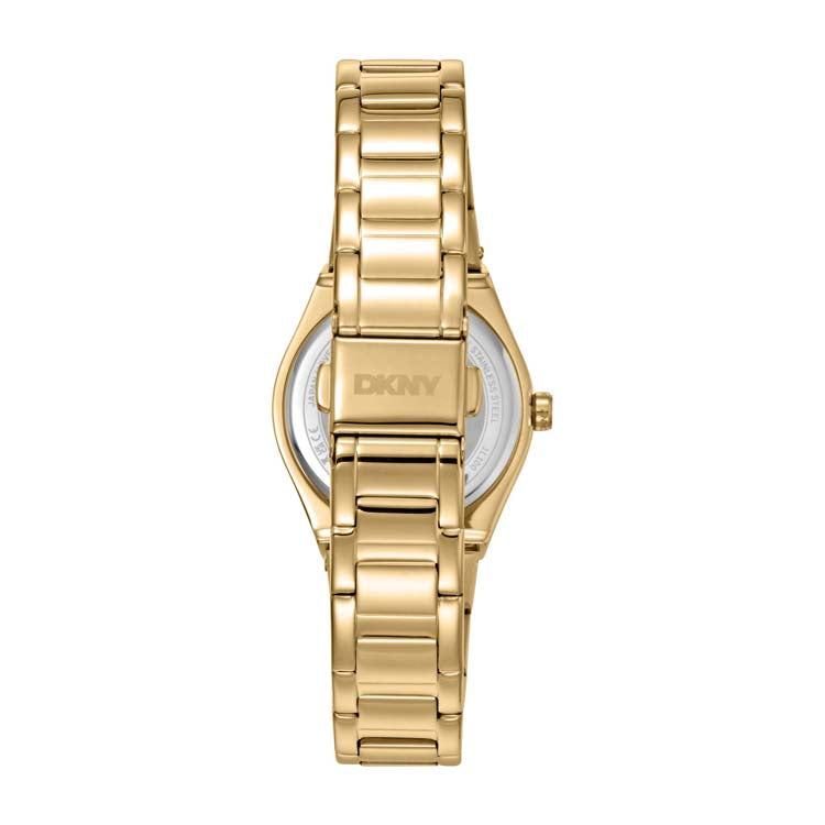 DKNY Evening Gold Stainless Steel 30mm Watch