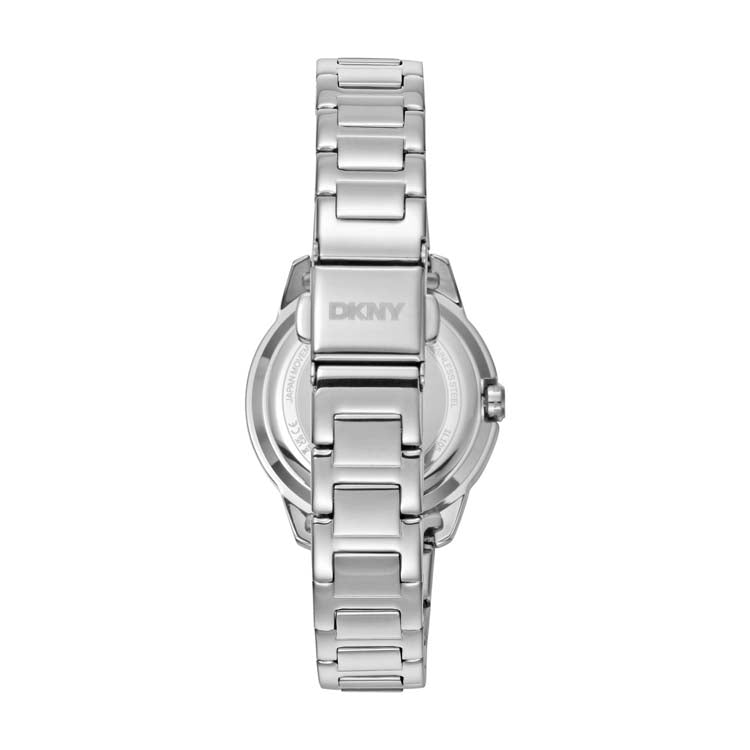 DKNY Evening Silver Stainless Steel 30mm Watch