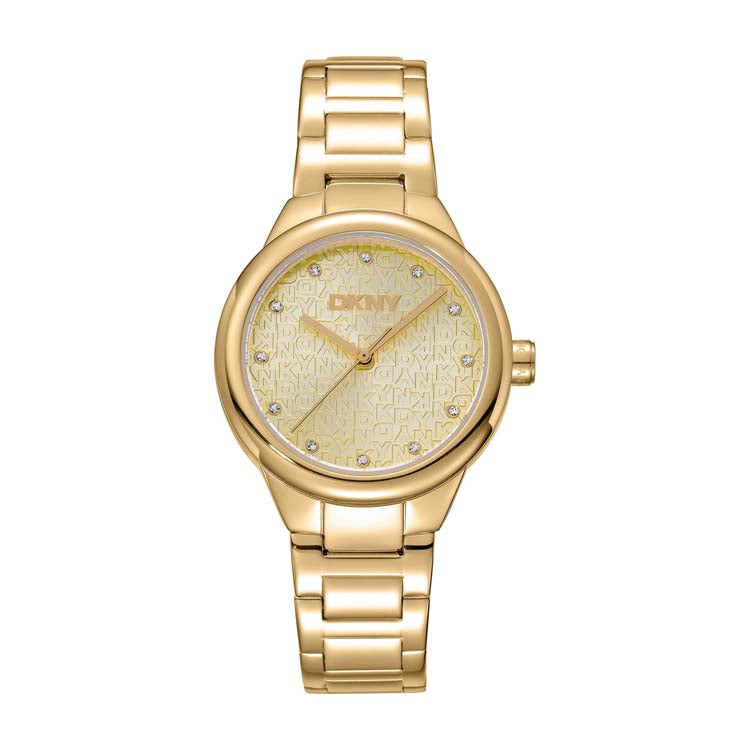 DKNY Everyday Gold Stainless Steel 32mm Watch