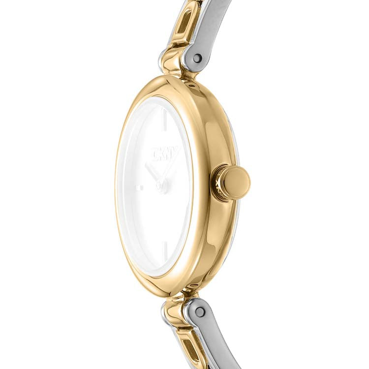 DKNY Logo Two-Tone Stainless Steel 26mm Watch
