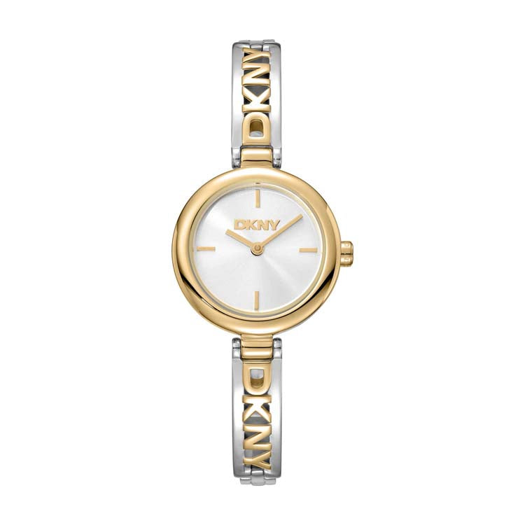 DKNY Logo Two-Tone Stainless Steel 26mm Watch
