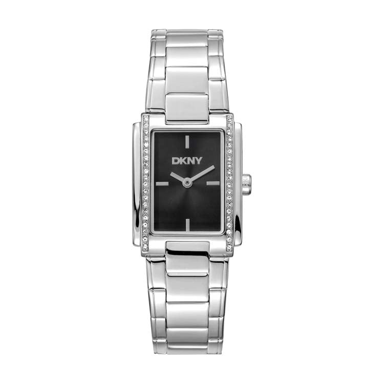 DKNY Evening Silver Stainless Steel 23x30mm Watch