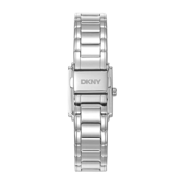 DKNY Evening Silver Stainless Steel 23x30mm Watch