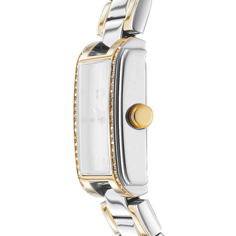 DKNY Evening Two-Tone Stainless Steel 23x30mm Watch