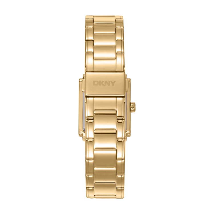 DKNY Logo Gold Stainless Steel 23x30mm Watch