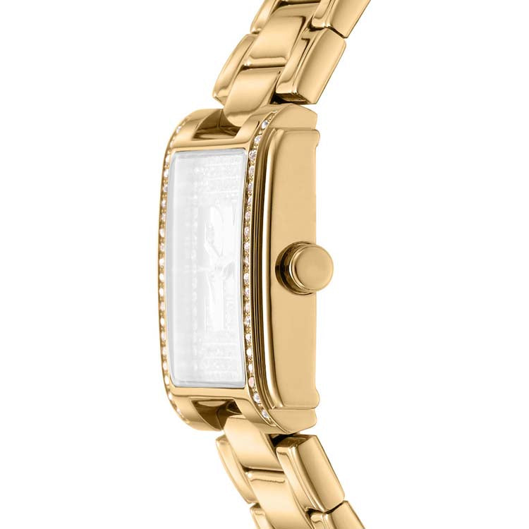 DKNY Logo Gold Stainless Steel 23x30mm Watch