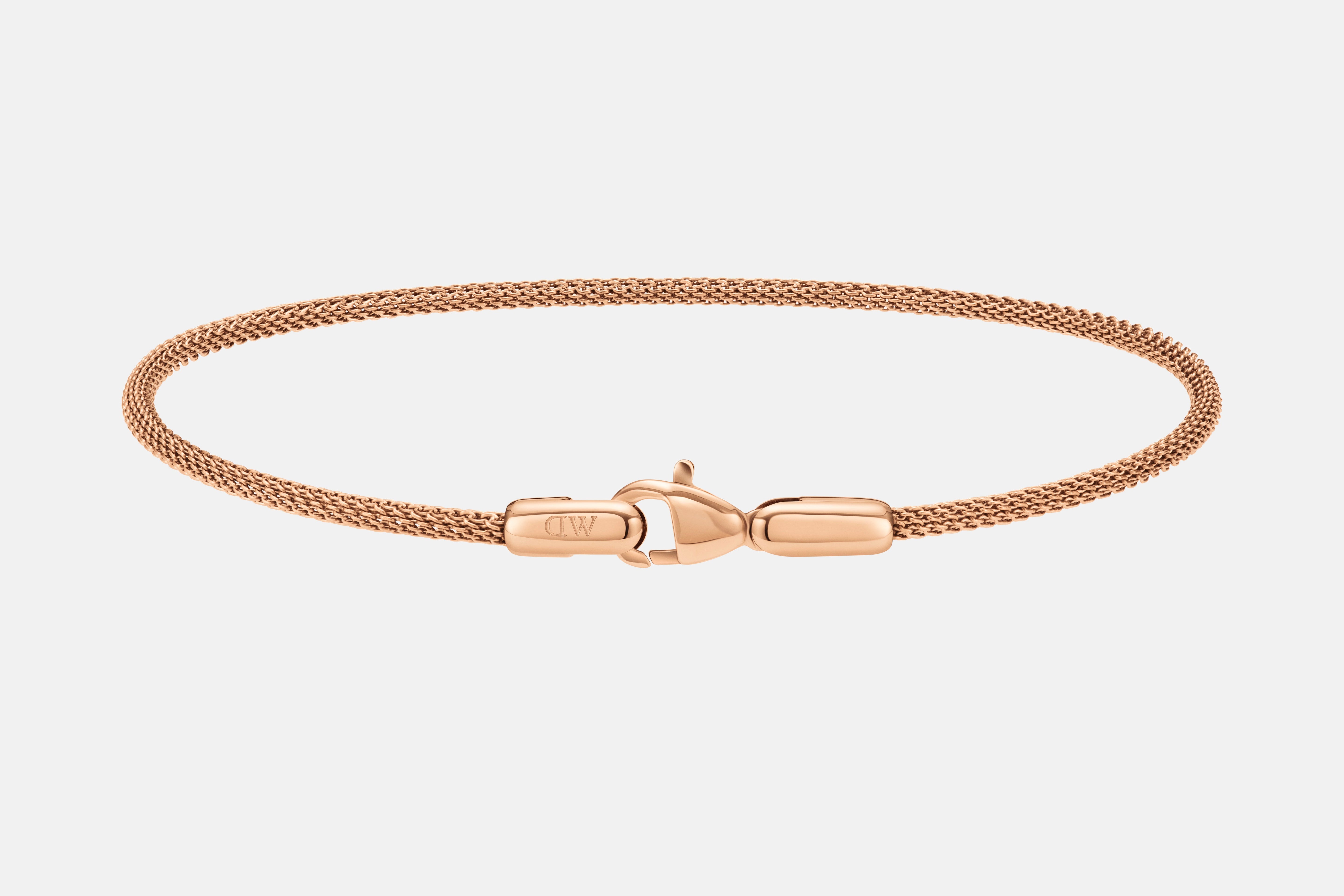 Daniel Wellington Mesh Bracelet 1.8 Rose Gold