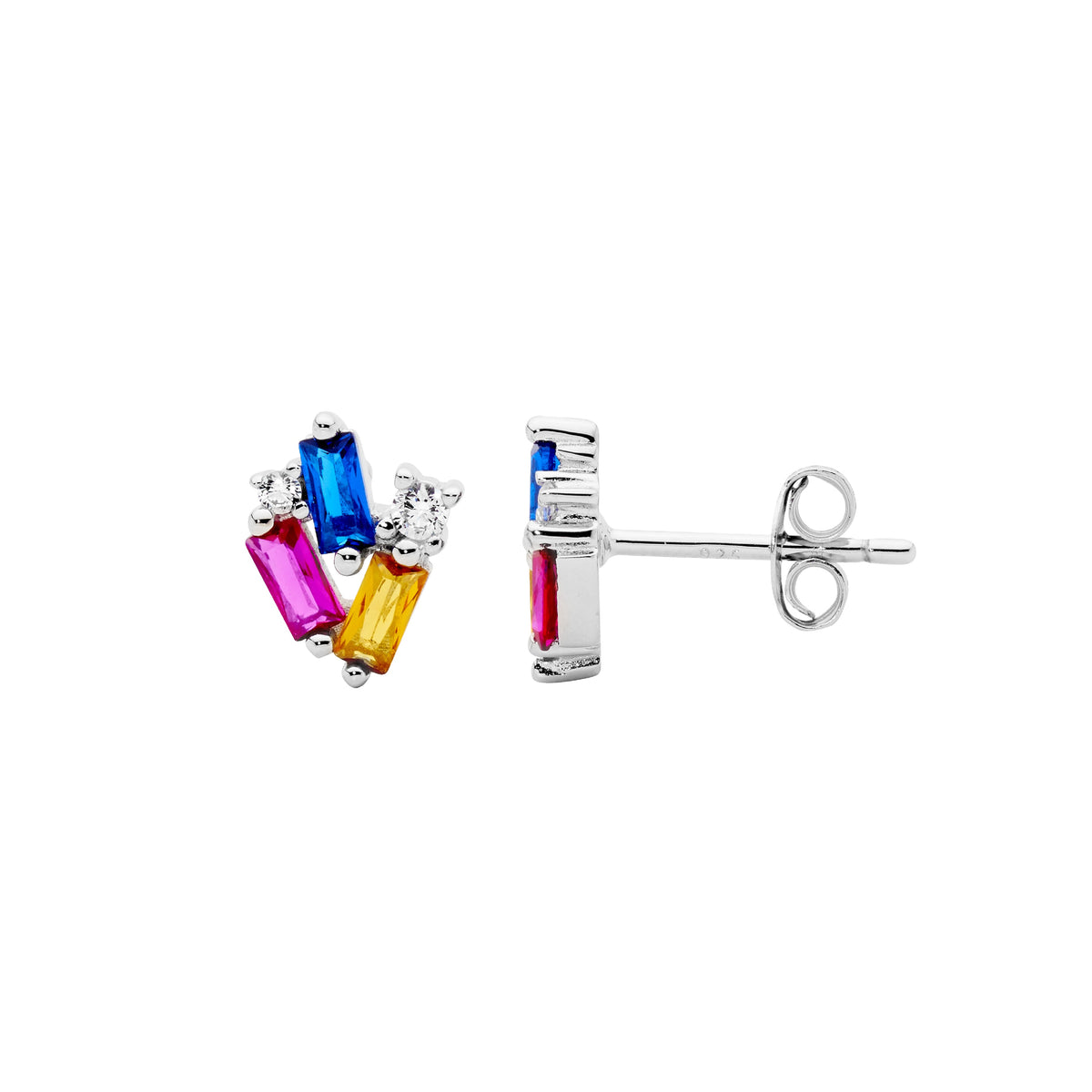 Sterling Silver Cubic Zirconia Earrings
