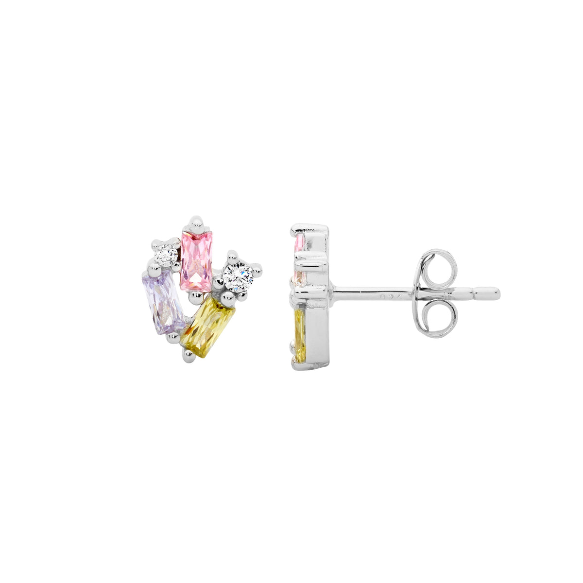 Sterling Silver Cubic Zirconia Earrings