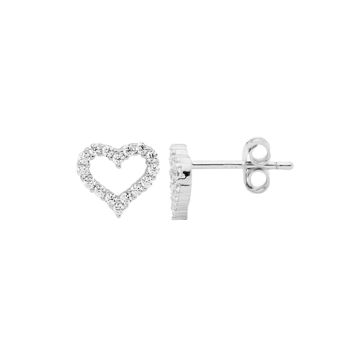 Sterling Silver Cubic Zirconia Earrings
