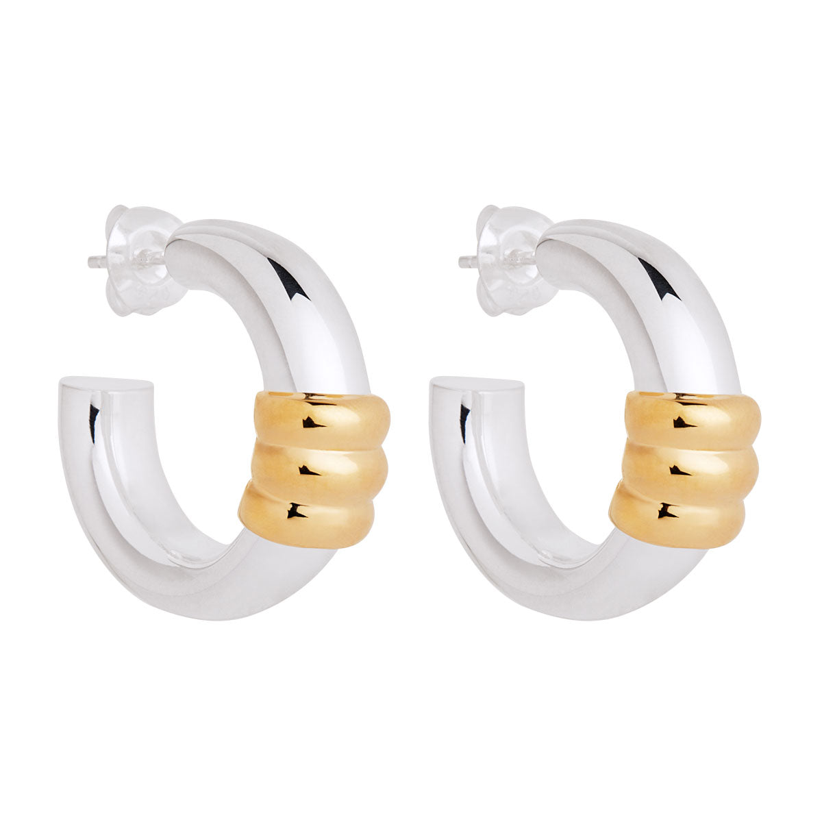 NAJO Pont D?Or Two-Tone Earrings