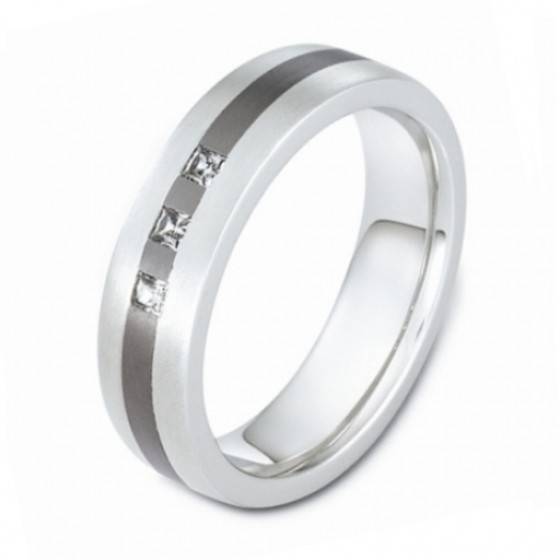 Men's diamond wedding ring