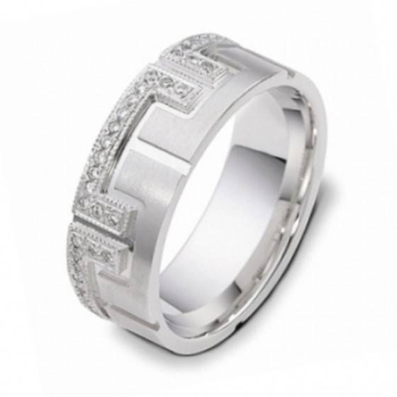 Men's diamond wedding ring
