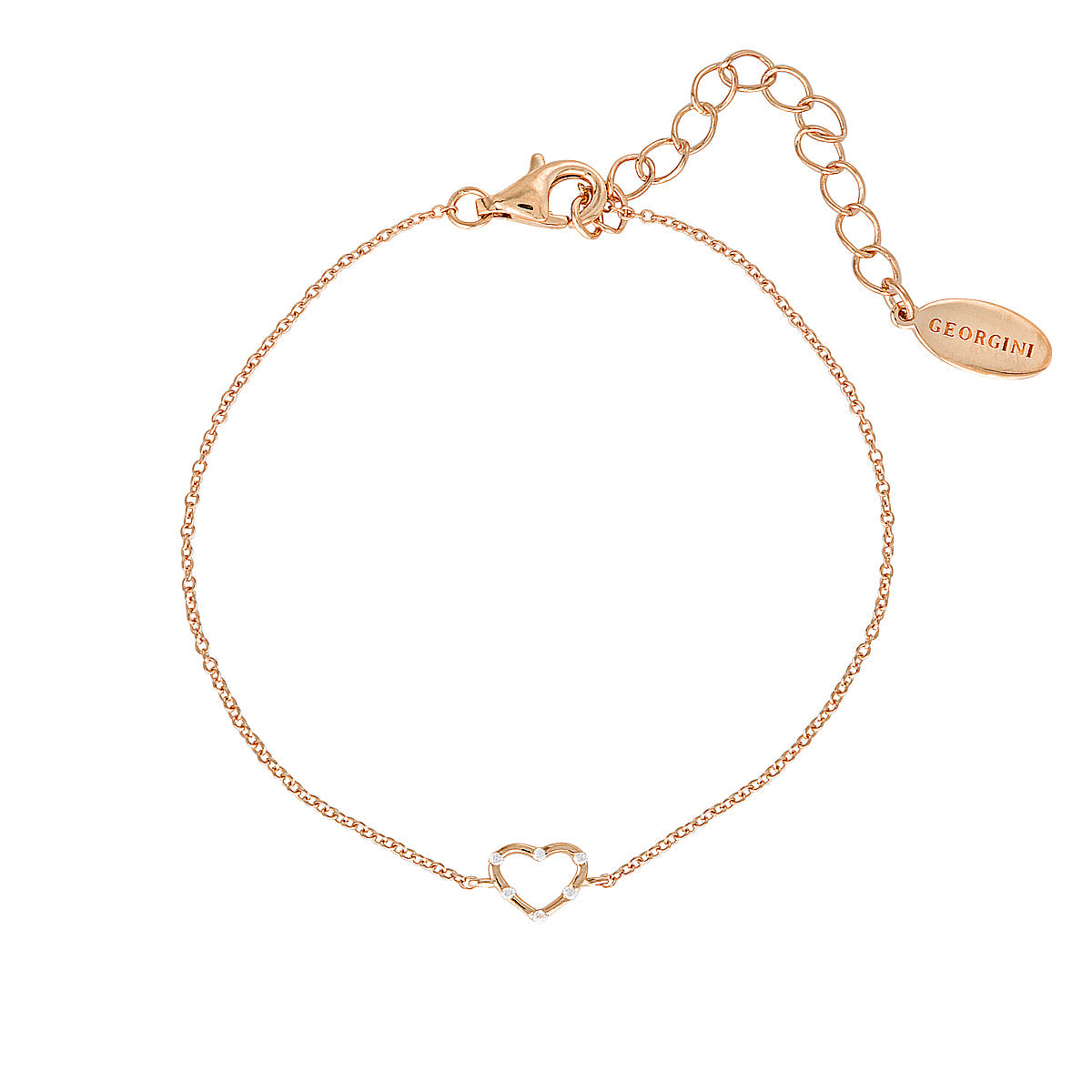 Summer Sorbet Candy Cupid Bracelet Rose Gold
