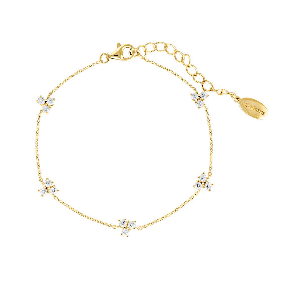 Georgini The Layered Edit Trois Bracelet Gold