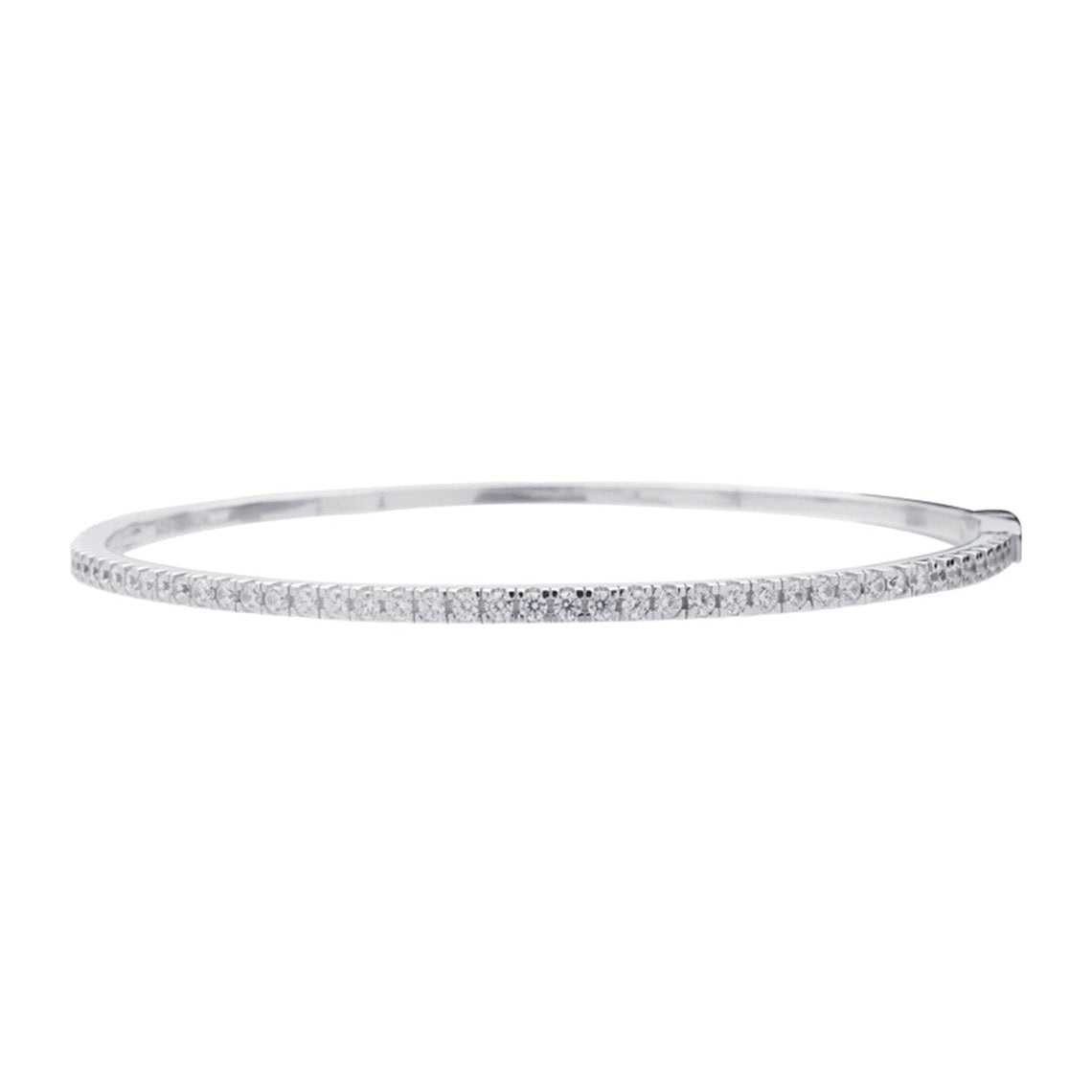A Christmas Journey Brilliant Bangle Silver