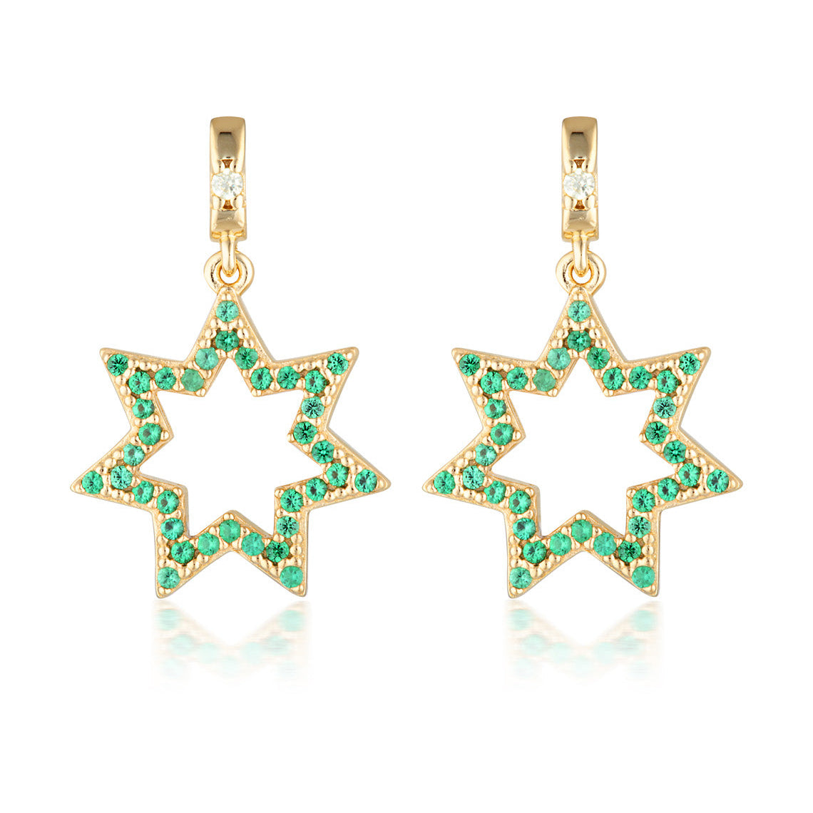 Star Earrings Gold
