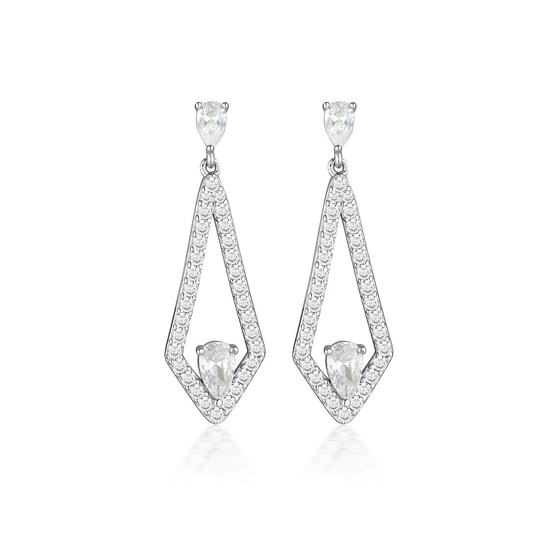 Reflection Evoke Earrings Silver