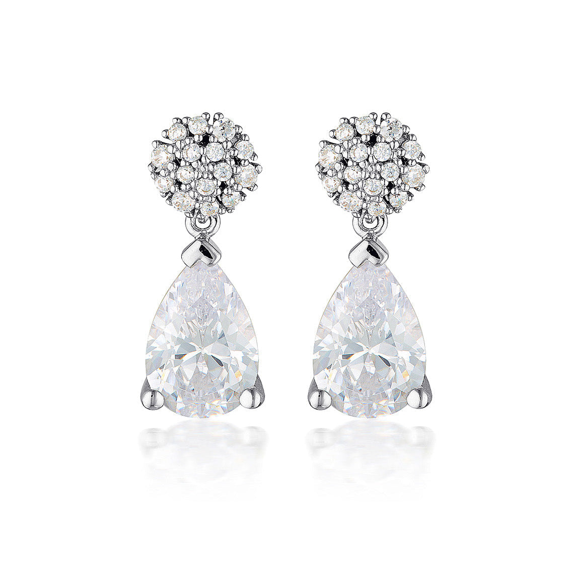 Red Carpet Cannes Earrings Silver