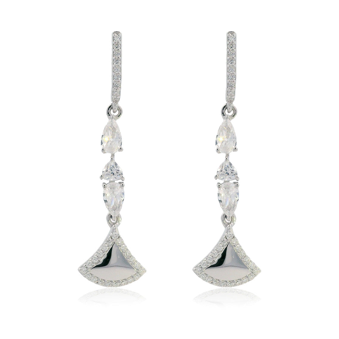 Chic Noel Fantasy Earrings Silver