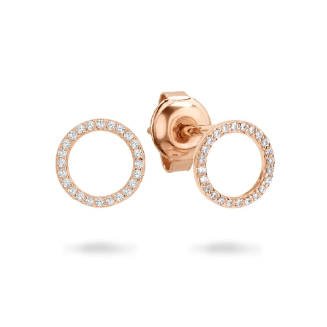 Ara Rose Gold Earring