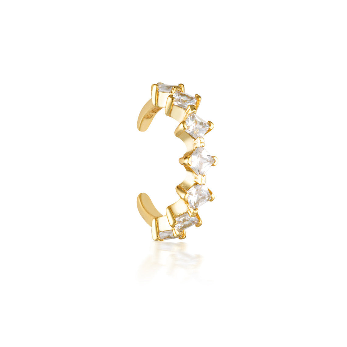 Signature Bling Ear Cuff Gold