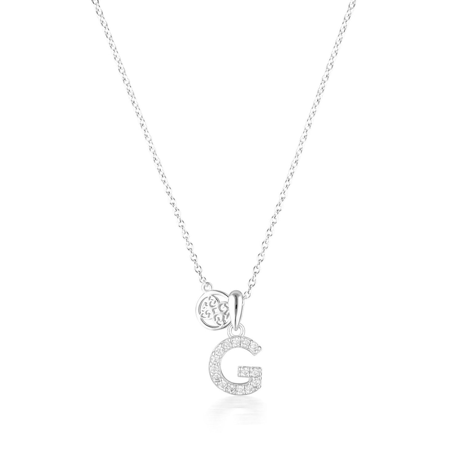 Georgini Luxury Letters G Initial Pendant Silver