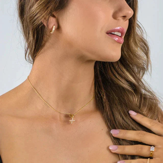 Georgini Luxury Letters X Initial Pendant Gold