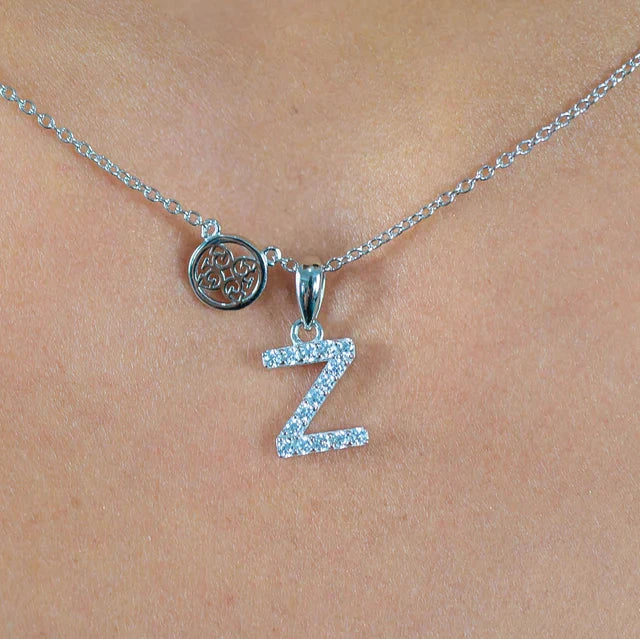 Georgini Luxury Letters Z Initial Pendant Silver