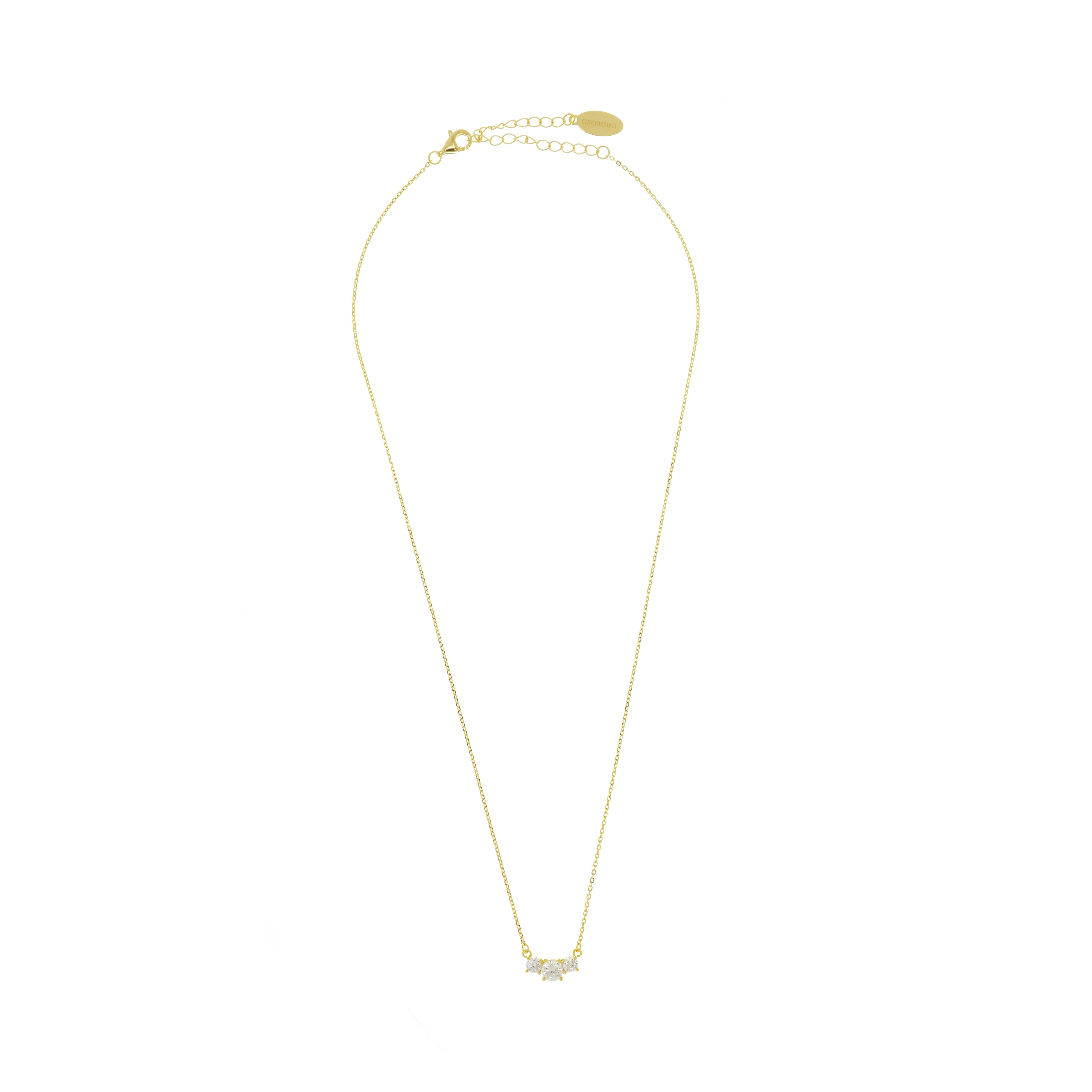 Georgini Gifts Trilogy Pendant Gold
